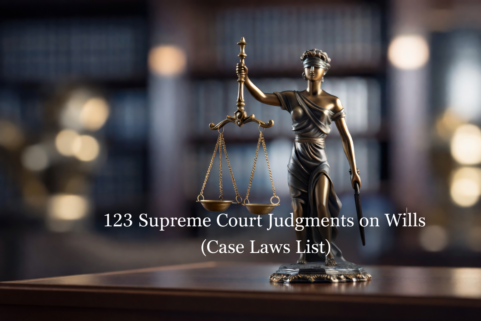 123 Supreme Court Judgments on Wills in India