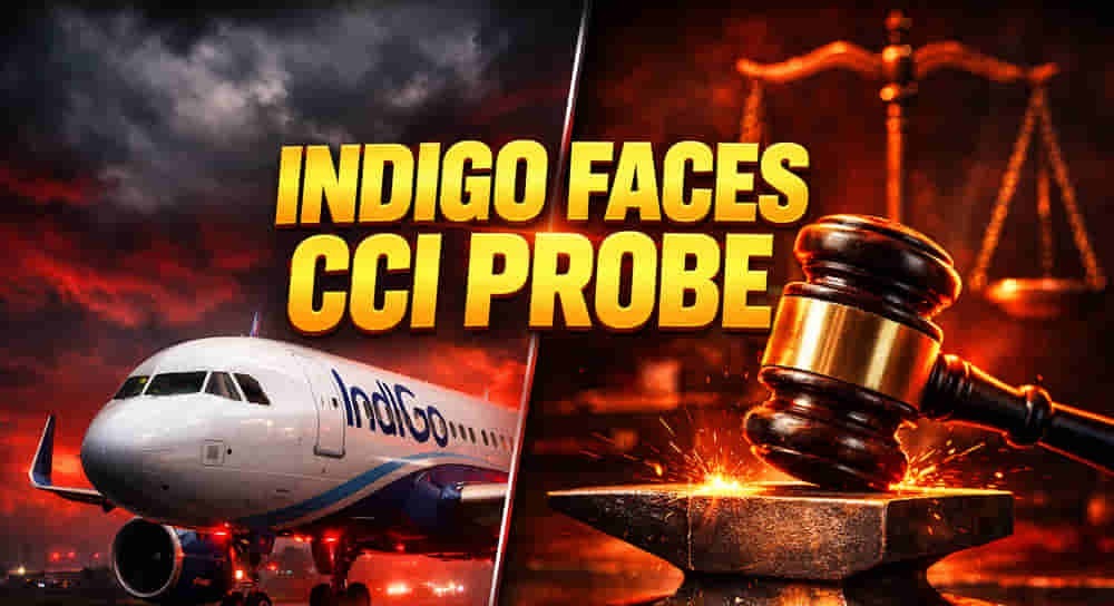 CCI Orders Probe into IndiGo Over Mass Flight Cancellations and Fare Surge, Flags Abuse of Market Dominance