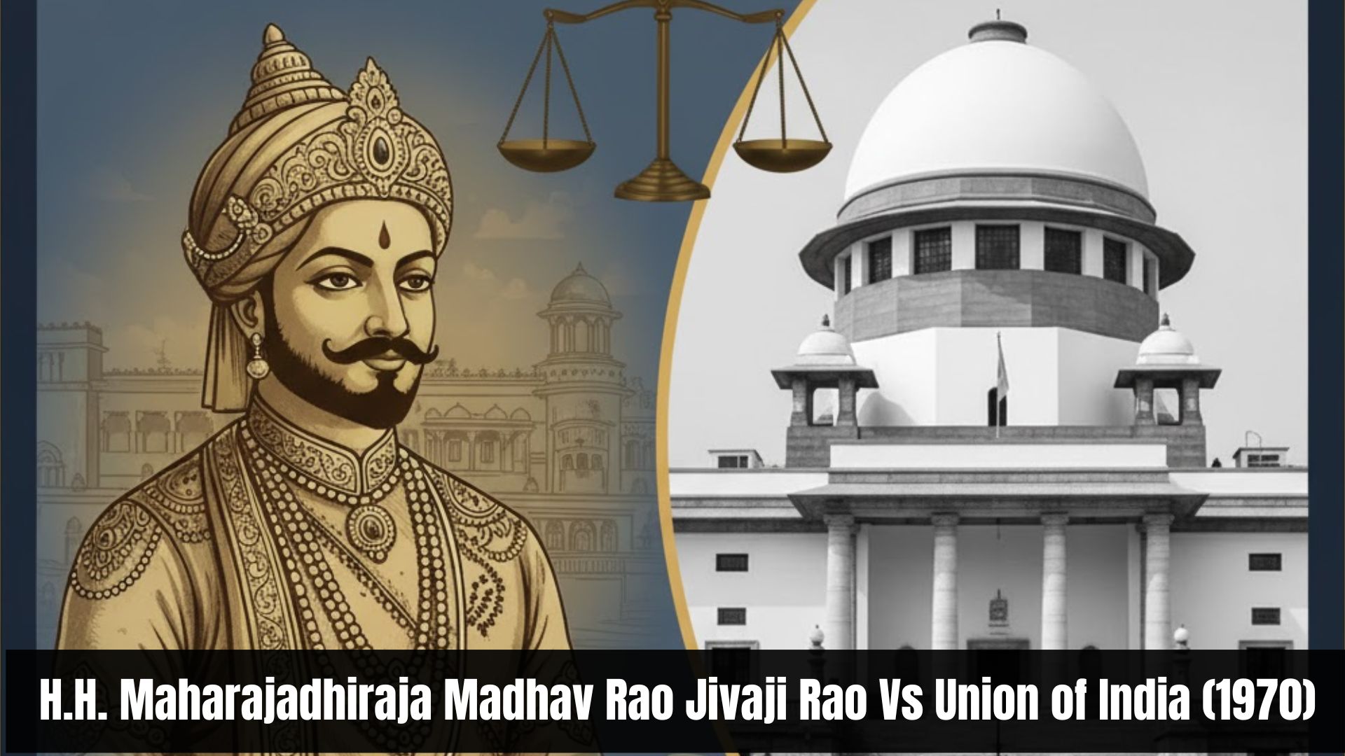 H.H. Maharajadhiraja Madhav Rao Jivaji Rao Vs Union of India (1970)