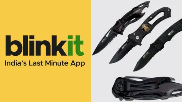 Delhi Quick-Commerce Platform Booked for Selling Knives Used in Murders