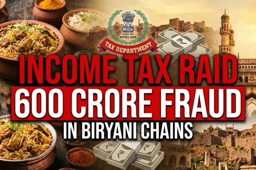 Hyderabad Biryani Probe Uncovers ₹70,000 Crore Tax Evasion Across India