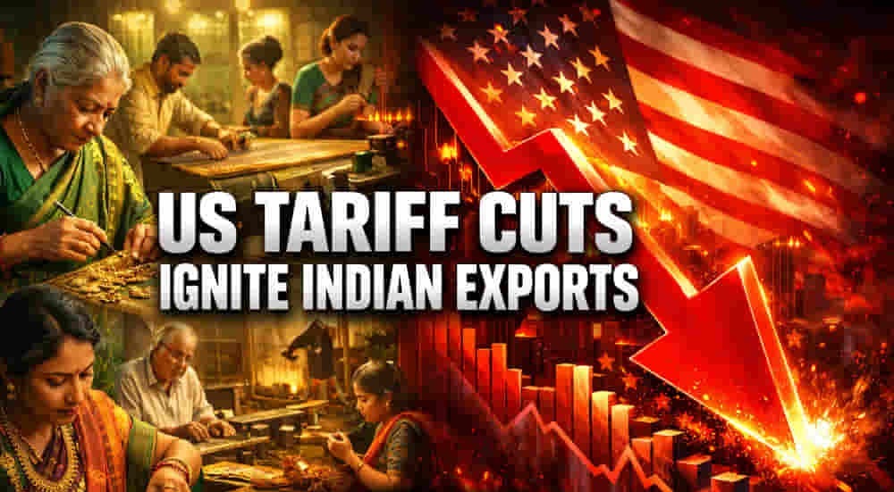 India–US Trade Deal Slashes Tariffs, Boosts Exports: What Zero-Duty Access Means for Indo-US Trade