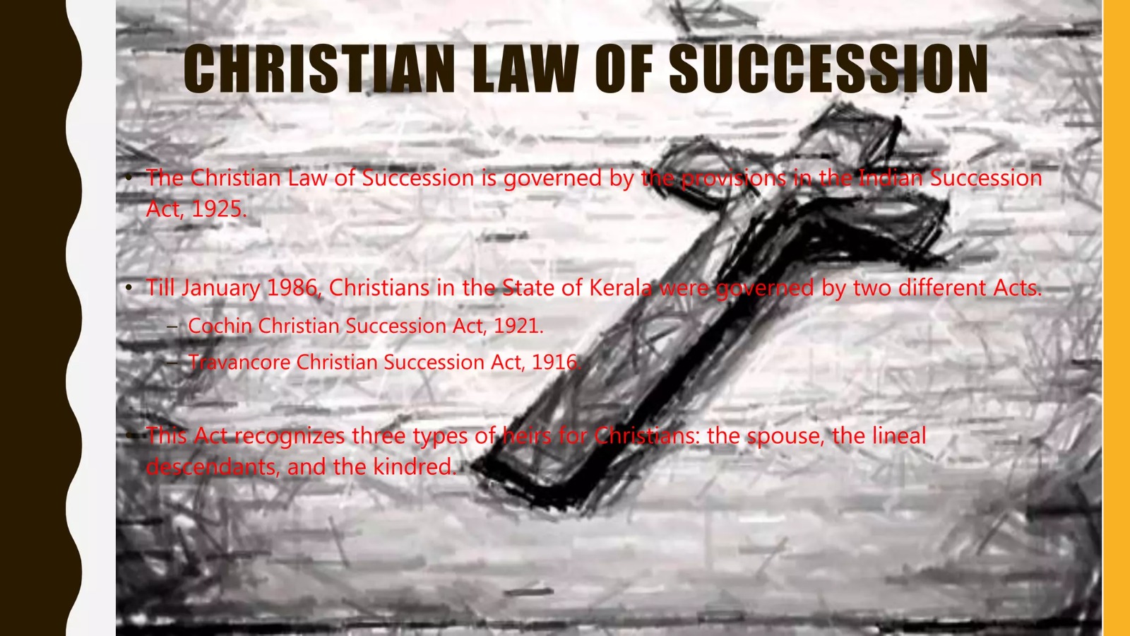 Kerala High Court Clarifies Motor Accident Claims: Widow and Children Are Sole Legal Representatives of Deceased Christian Male