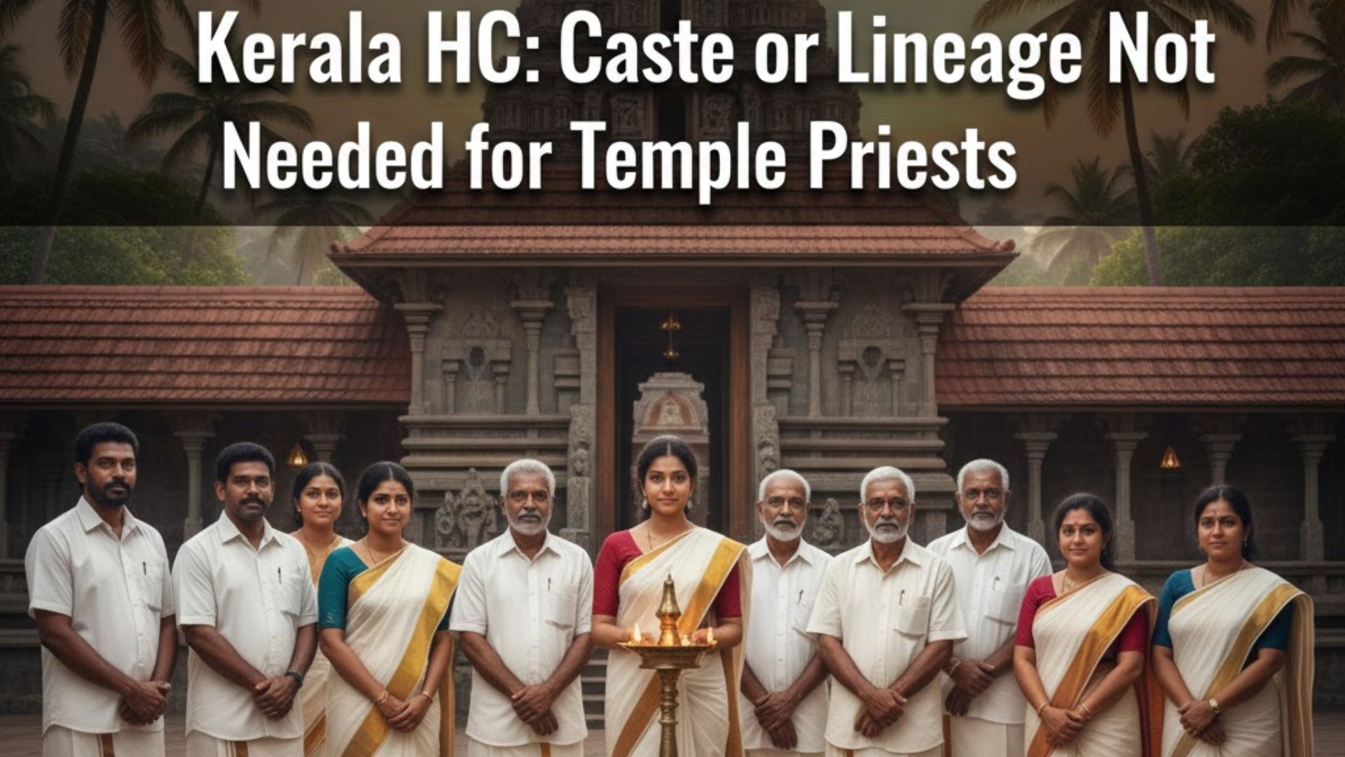 Kerala HC: Caste or Lineage Not Needed for Temple Priests