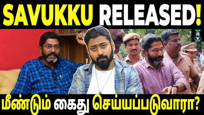 Madras High Court Grants Interim Bail to Savukku Shankar, Slams Police for Targeting Critics