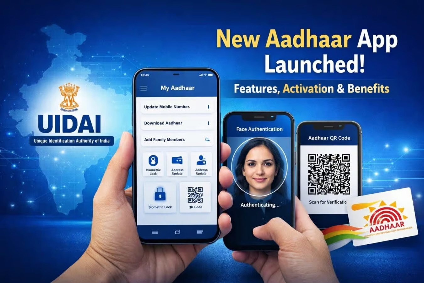 New Aadhaar App Launched: Privacy, Limited Data Sharing, and Safer Digital Identity for Citizens