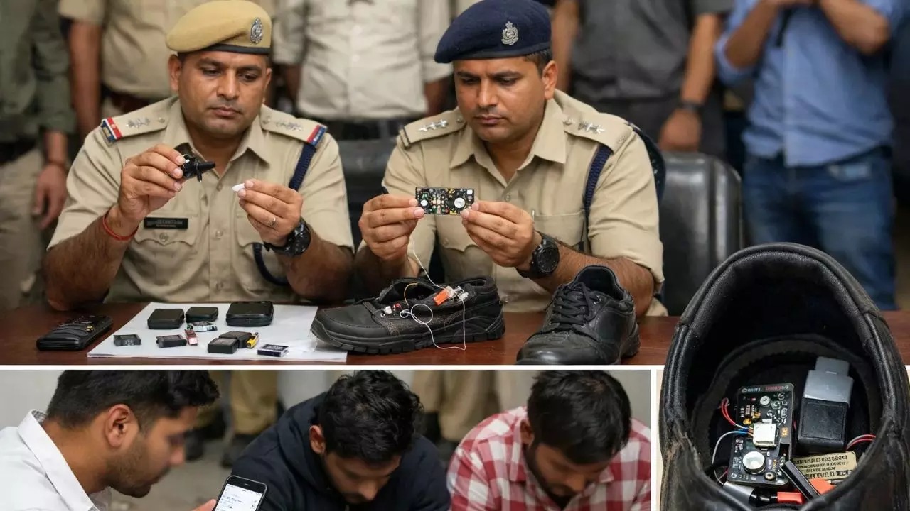Raipur GATE Exam Cheating Racket Busted: Bluetooth in Shoes, Control Room at Tea Stall