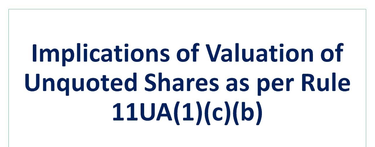 Share Valuation Must Follow Rule 11UA: Courts Stress Compliance in Isolated Transactions