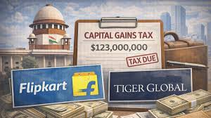 Supreme Court Rules Flipkart Stake Sale Taxable: Tiger Global Faces ₹14,500 Crore Blow