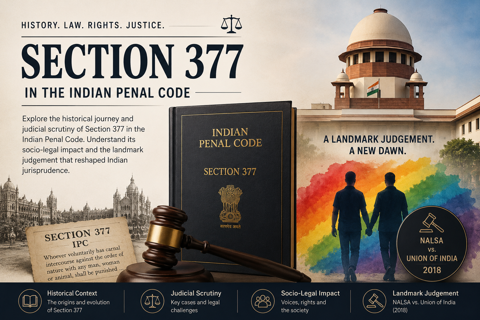 The Evolution of Section 377: From Colonial Legacy to Constitutional Milestone