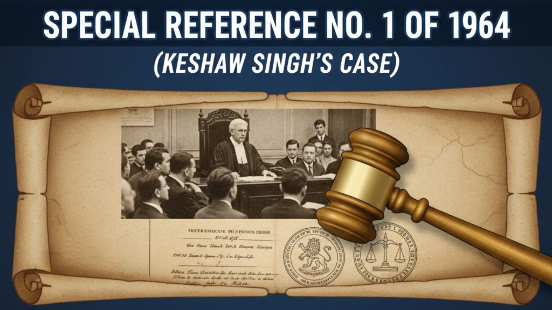 Special Reference No. 1 of 1964 (Keshav Singh’s Case)