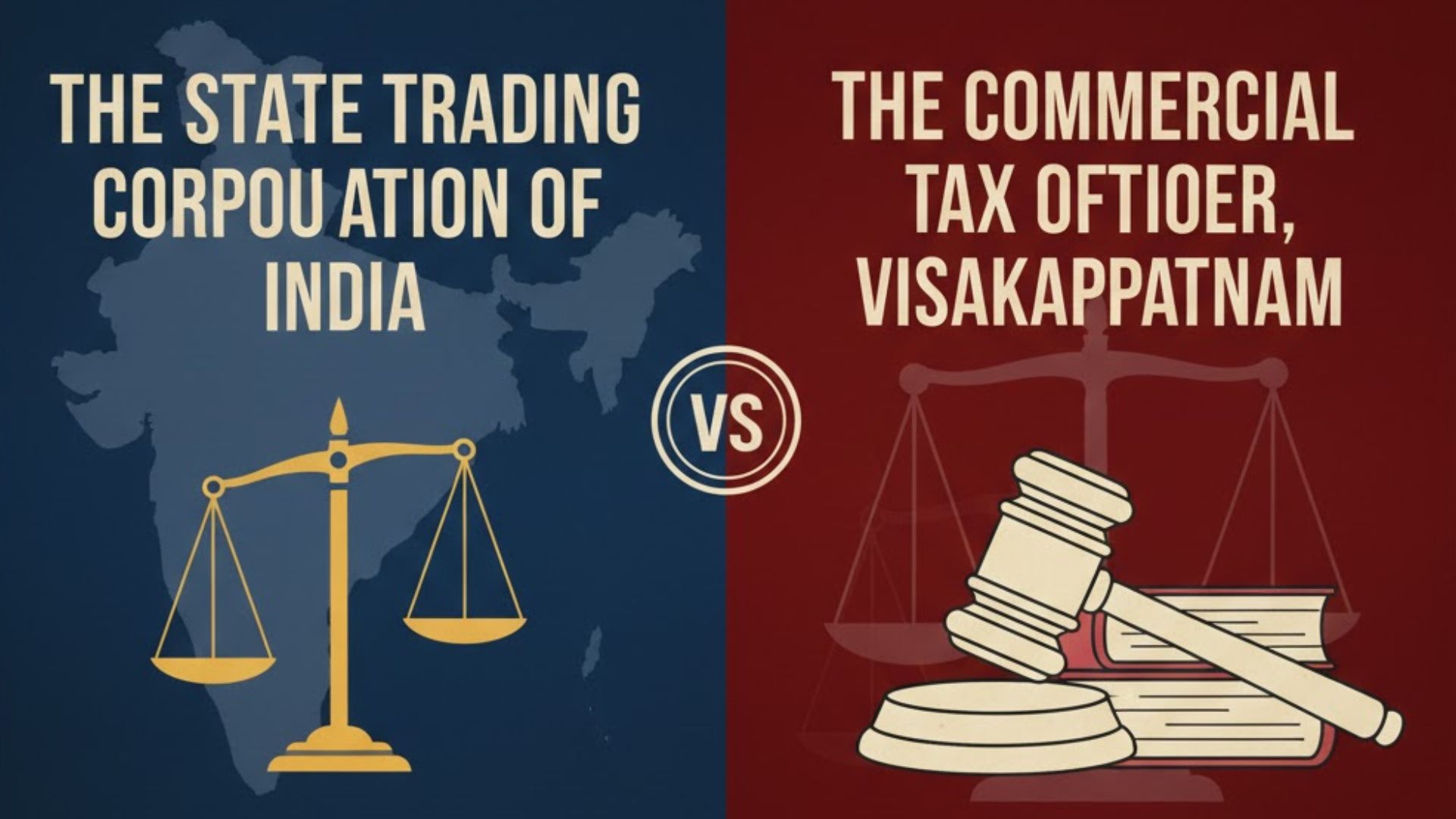 The State Trading Corporation of India vs The Commercial Tax Officer, Visakhapatnam
