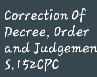 Andhra Pradesh High Court Clarifies Correction of Decrees Under Section 152 CPC