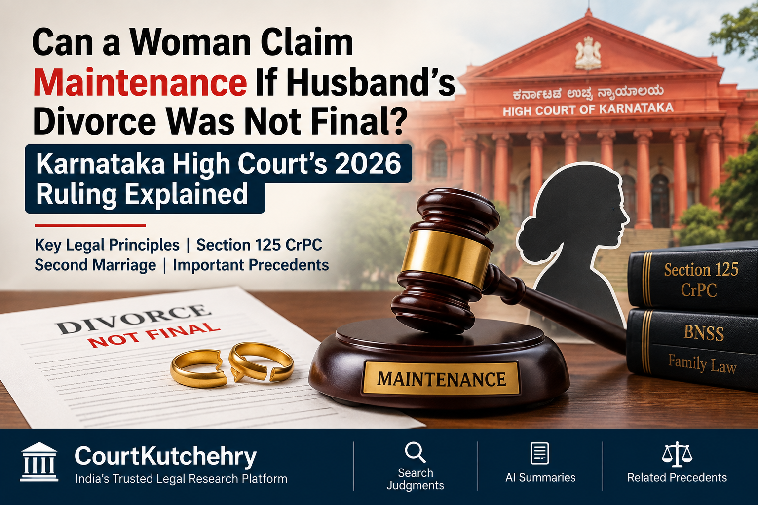 Understanding Wife Maintenance Under Section 125 CrPC: Karnataka High Court's 2026 Ruling