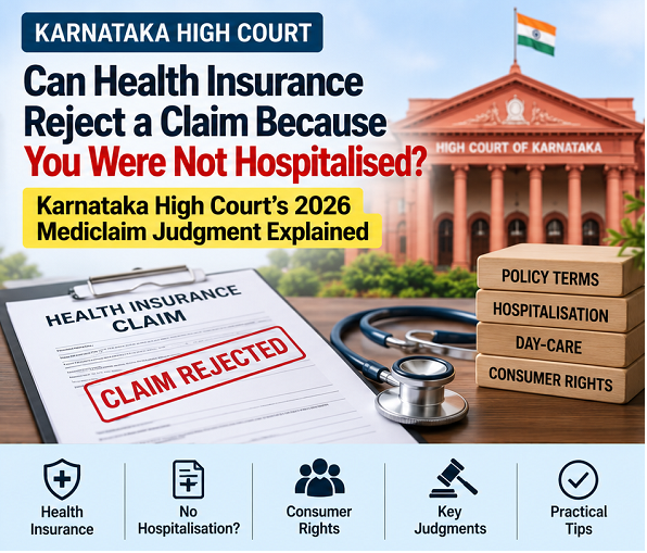Can Health Insurance Reject a Claim Without Hospitalisation? Karnataka HC's 2026 Judgment Explained