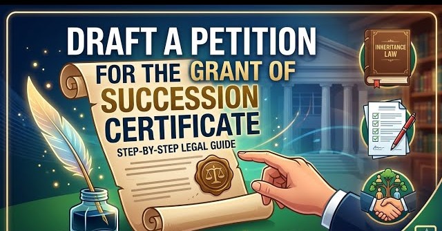How To Draft Application for Succession Certificates in India: The Legal Roadmap for Heirs