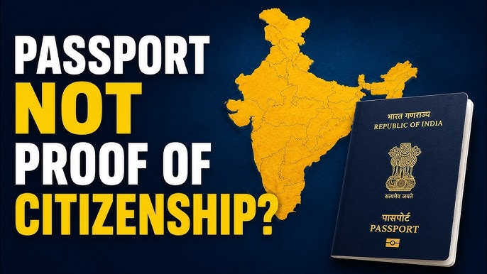 Indian Passport Not Proof of Citizenship, MEA Clarifies
