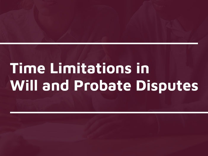 Supreme Court in Nikhila Divyang Mehta v. Hitesh Sanghvi Reinforces Limitation in Will Disputes