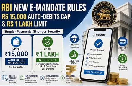 No More Surprise Debits: RBI’s 2026 E-Mandate Rules Redefine Digital Payments
