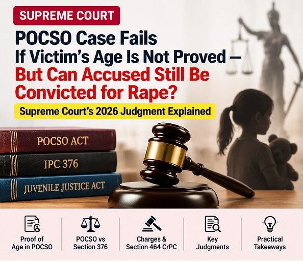 POCSO Case Fails If Victim’s Age Is Not Proved — Can Rape Conviction Stand?