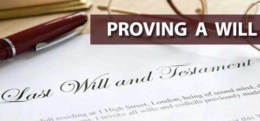 Supreme Court Defines Proof of Wills