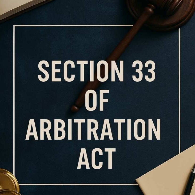 Supreme Court Narrows Scope of Section 33 Arbitration Act: Only Clerical Corrections Allowed